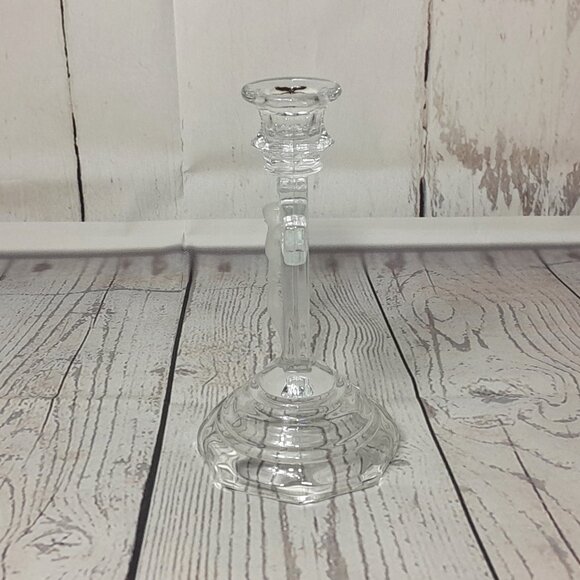 Cross Glass Candle Holder INRI Frosted Jesus Crucifix - Picture 5 of 9